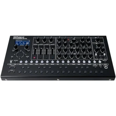 Image de Module synthétiseur compact SH 4d Roland 11 modélisations OSC Des outils De conception sonore professionnels nombreux boutons physiques Un séquenceur par pattern multitimbral