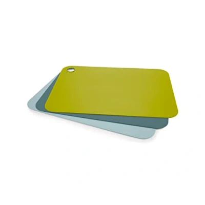 Image de Joseph Duo Set de 3 planches à découper double face avec code couleur, flexibles, faciles ranger, lavables au lave vaisselle opal