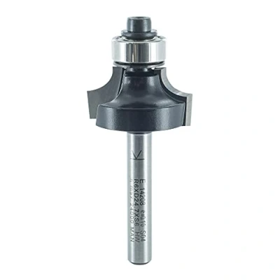 Image de ENT 14208 Fraise à arrondir Carbure, Queue (S) 6 mm, Diamètre (D) 24,7 NL 12,7 R SL 32 avec roulement