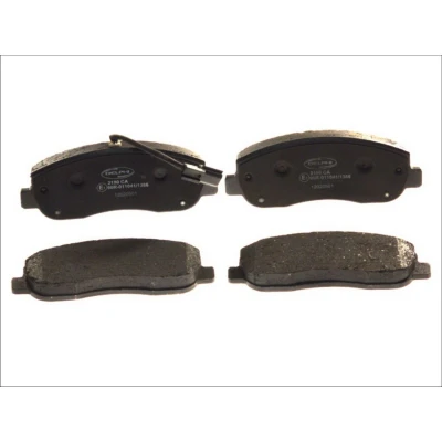 Image de DELPHI LP2190 Jeu de plaquettes frein contact signal d&#039;usure inclus avec tôle anti bruit sans accessoires RENAULT: MASTER 3 Kasten,