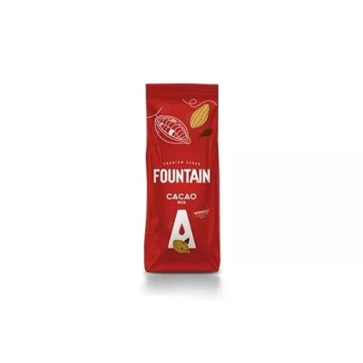 Image de Fountain Cacao Mix 1KG en poudre compatible avec tous les types de machines à café automatique. Recette pleine saveur mélanger l&#039;eau chaude ou du lait chaud.
