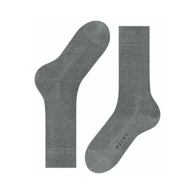 Image de Falke Family Everyday Casual Chaussettes, Homme, Taille: 39 42, Light greymel