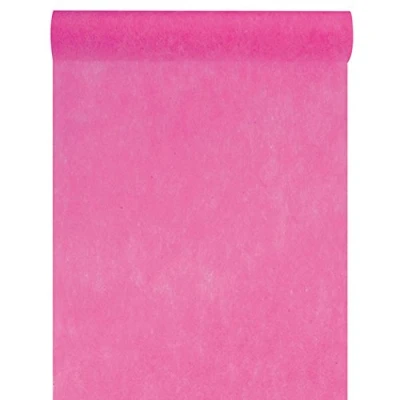 Image de Chemin de table intissé fuchsia