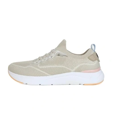 Image de Walk in Pitas CUE Baskets basses, Femme, Taille: 37, Beige Textile