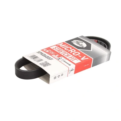 Image de GATES Micro V Stretch Fit 5PK868SF Courroie Poly 868 5 PA (polyamide), EPDM (éthylène propylène diène caoutchouc) FORD: C Max, FOCUS 2, 3