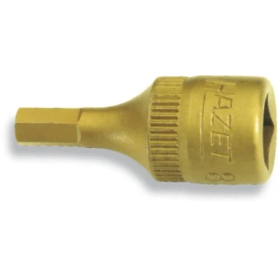 Image de HAZET 8501 8 Clé à douille DIN7422 Acier chrome vanadium héxagonal intérieur