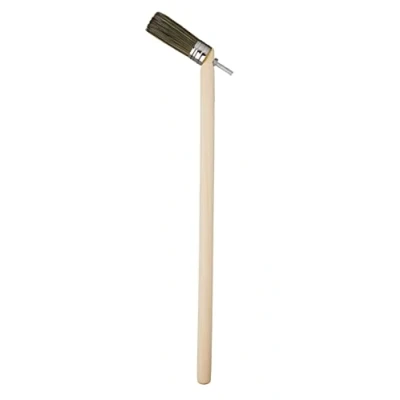 Image de ProDec Pinceau coudé 25 mm à long manche de 375 pour espaces difficiles peindre, notamment les murs hauts, plafonds, angles, derrière tuyaux, tous types peinture