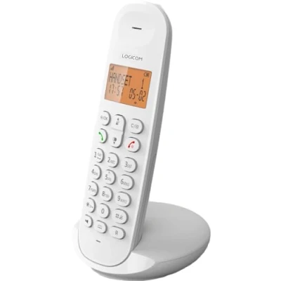 Image de Téléphone Fixe sans fil Logicom Iloa 150 Blanc