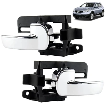 Image de STARKIT PERFORMANCE Lot de 2 poignées porte intérieure compatible pour Nissan Qashqai (2007 2013) poignée gauche + droite/avant ou arrière