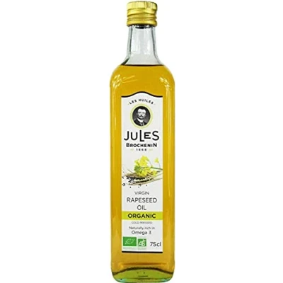 Image de Huile de colza oméga 3 BIO 750 ml JULES BROCHENIN