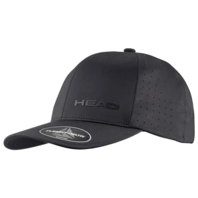 Image de HEAD Delta Flexfit Cap Casquette, Noir, Taille Unique Mixte