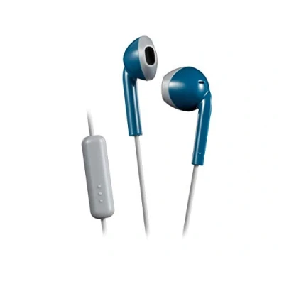 Image de JVC, Ecouteurs Boutons filaires colorés avec télécommande, HA F19M AH E (Bleu)