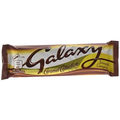 Image de FULL BOX OF GALAXY STANDARD CHOCOLATE BARS (GALAXY SMOOTH CARAMEL (24 x 48g))