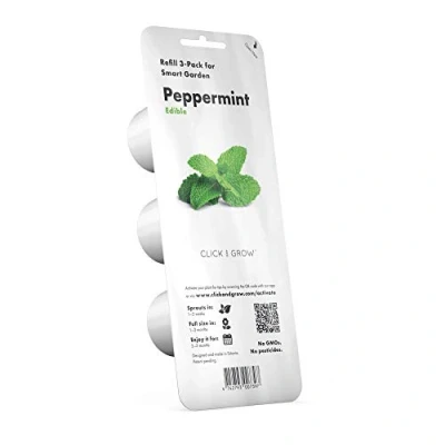 Image de Click and Grow Smart Garden Capsules de Menthe Poivrée, Pack 3