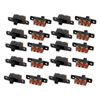 Image de sourcing map 20Pcs SS 12F16 2 Position 3P SPDT Interrupteur Bascule