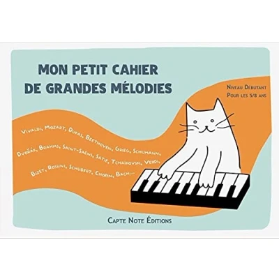 Image de Mon petit cahier de grandes mélodies