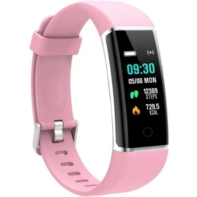 Image de Montre Bracelet Connectée Femme Tracker d&#039;Activité Cardiofréquencemètre IP68 Podomètre GPS Intelligente pour Android IOS