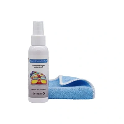 Image de Blum Spray nettoyant pour lunettes 100 ml + chiffon en microfibre 30 x cm. de nettoyage haute qualité un rapide et complet.