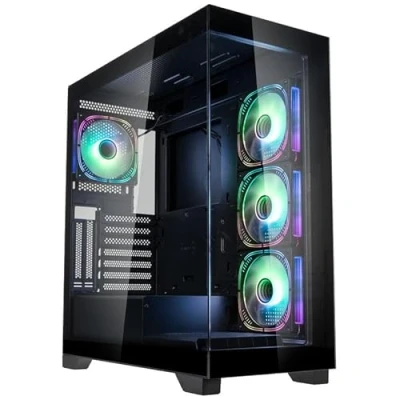 Image de Kolink Unity Peak ARGB Midi Tower Noir Neuf