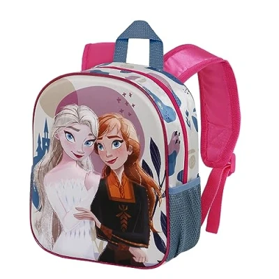 Image de Karactermania Frozen 2 Castle Small 3D Sac à dos pour enfants, Taille: One Size, Multicolor