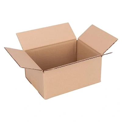 Image de 100 x carton d&#039;expédition simple cannelure 20 15 9 cm brun KK 10