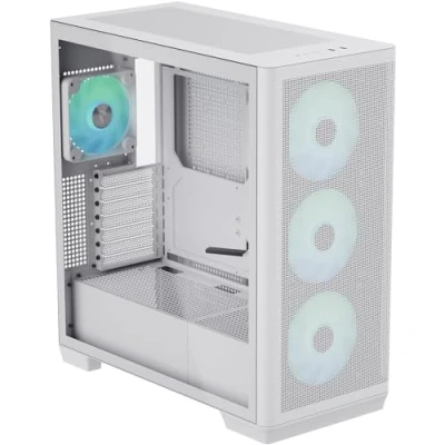 Image de APNX C1 Midi Tower ATX Gehäuse, Tempered Glass weiß