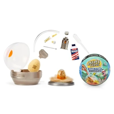 Image de MGA&#039;s Miniverse Make It Mini Dinosaurs Jurassic World avec 1 Réplique de Bébé Dinosaure, à Faire Soi même, pour Les Collectionneurs et Enfants Plus 8 Ans, Non Comestible