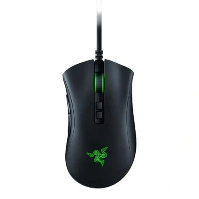 Image de Razer DeathAdder V2 Souris Gaming Ergonomie Optimale (Souris avec nouveau switches optique, Capteur optique 20.000 DPI, Câble Speedflex et RGB Chroma) Noir