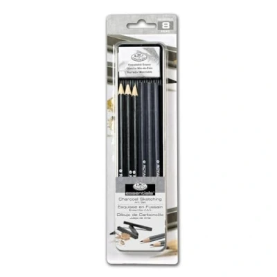 Image de Royal &amp; Langnickel RSET ART2605 Mini Set d&#039;Art Boîte en fer Croquis/Fusain