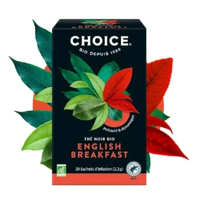Image de Thé noir English Breakfast bio 20 sachets