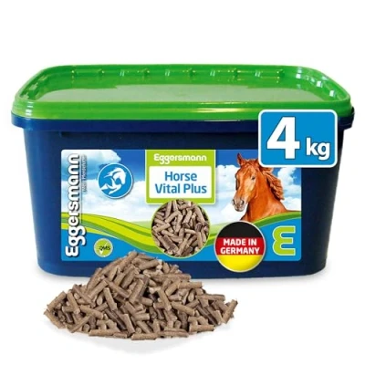 Image de Eggersmann Mein Pferdefutter Horse Vital Plus 4 kg Nourriture minérale pour Chevaux de Toutes Sortes Riche en vitamines Un approvisionnement Optimal compléter