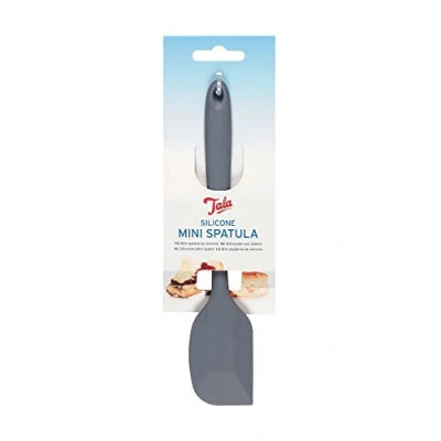 Image de Tala Mini spatule en silicone de couleur grise, résistante à la chaleur jusqu&#039;à 240 degrés et idéale pour servir toutes les tâches sauces soupes, une utilisation avec des ustensiles