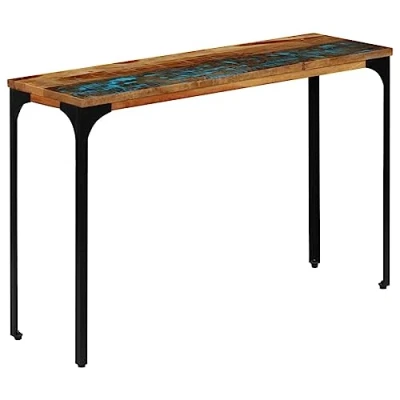 Image de vidaXL Table Console Bois de Récupération Massif d&#039;Appoint Meuble