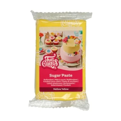 Image de FunCakes Pâte de sucre jaune, 250 gr