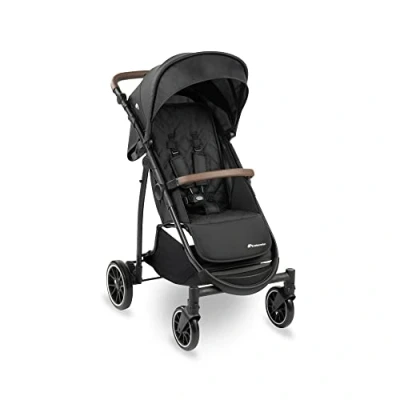 Image de Bebeconfort Ingenious, Poussette canne compacte, confort avec position allongée , De la naissance à 4 ans env., Jusqu’à 22 kg, Major Black
