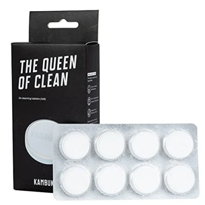 Image de Kambukka 24 Pastilles de Nettoyage pour vos Bouteilles et Gourdes Facile Rapide en 30min Enlève les Tâches Odeurs Idéal Voyage ou Randonnée