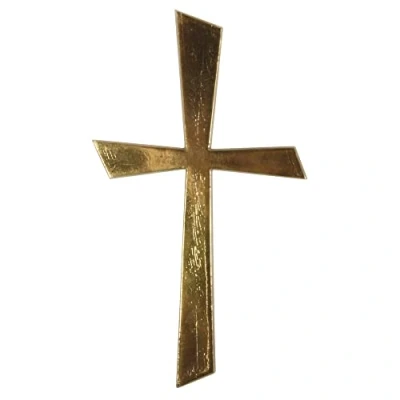 Image de Rayher Cire à motif croix dorée 10,5 x 5,5 cm Sachet onglet Multicolore