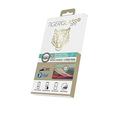 Image de Tiger Glass Plus Verre Trempe Antibacterien Iphone 13 Pro Max Neuf