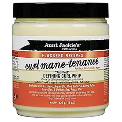 Image de Aunt Jackies 426 g Flaxseed Mane Tenance Defining Curl Whip by Jackie&#039;s