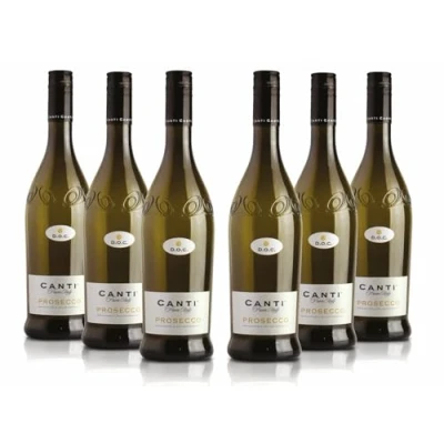 Image de Canti Prosecco D.O.C. Frizzante Stelvin Vin Petillant Italien 6 Bouteilles x 75 cl