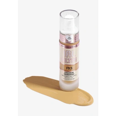Image de Makeup Revolution IRL Filter Longwear Foundation Fond de teint, Femme, Taille: 23 ml, F9.5