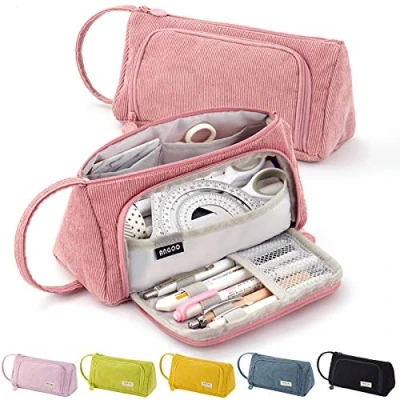 Image de ONCCI Trousse à Crayons 3 Compartiments, Grande capacité, Étui