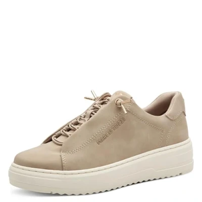 Image de Marco Tozzi Baskets basses, Femme, Taille: 41, Dune Matière synthétique