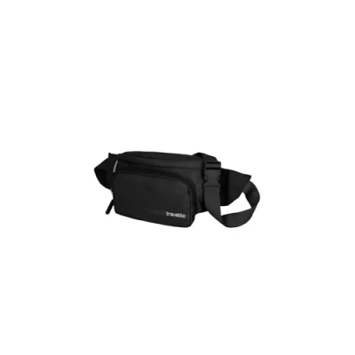 Image de travelite Bagage à Main Sac Banane, Bagages Série Kick Off : Banane Pratique pour Les Vacances et Le Sport, 30 cm, 5 litres, Noir, Gürteltasche
