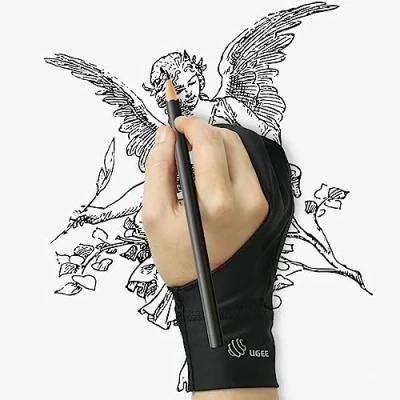 Image de Tablette graphique UGEE Q6 Dessin 6 Pouces Connectée au Téléphone avec Raccourcis pour Windows Mac Android, Noir