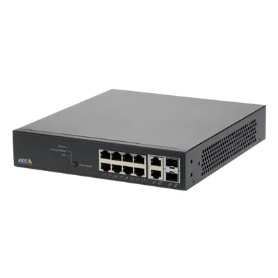 Image de Axis 01191 002 commutateur réseau Géré Gigabit Ethernet (10/100/1000) Connexion Ethernet, supportant l&#039;alimentation via ce port (PoE) Noir Neuf