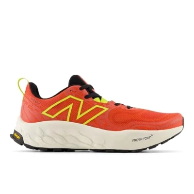Image de New Balance Fresh FOAM X Hierro V8 Chaussures de running stables, Homme, Taille: 42, Neo flame/tea tree Tissu / matière synthétique