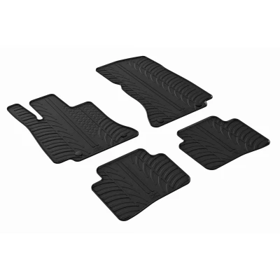 Image de VAICO V30 4540 Ensemble de tapis sol Caoutchouc avant et arrière