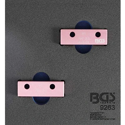 Image de BGS 9263 Insert de servante d&#039;atelier 1/6 : Jeu d’outils verrouillage d&#039;arbre à came pour Fiat 2.0l 20V