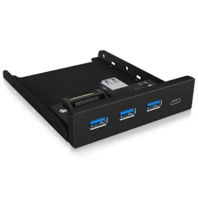 Image de Concentrateur (hub) ICY BOX USB 3.0 Face Avant 1x C 3X A